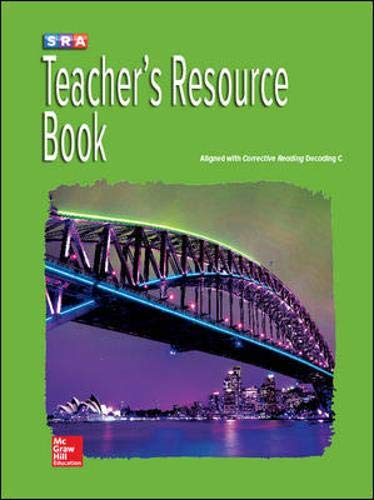 Book Corrective Reading Decoding Level C, Teacher Resource Book (CORRECTIVE READING DECODING SERIES) free