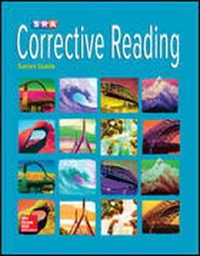 Book Corrective Reading Decoding, Teaching Tutor Software (CORRECTIVE READING DECODING SERIES) free