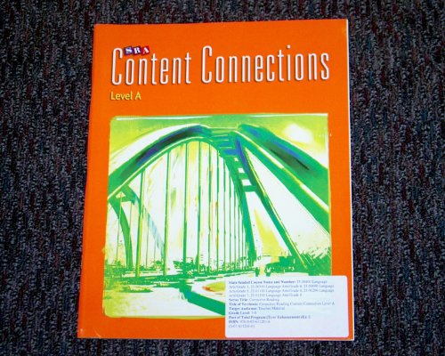 Book Corrective Reading Level A, SRA Content Connections (CORRECTIVE READING DECODING SERIES) free