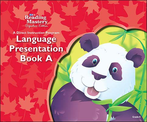 Book Reading Mastery: Language Presentation Book A, Grade K free