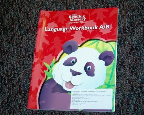 Book Reading Mastery Language Arts Strand Grade K, Workbook A & B (READING MASTERY LEVEL VI) free