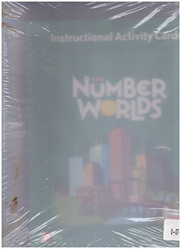 Book Number Worlds Level I, Instructional Activity Card Package (NUMBER WORLDS 2007 & 2008) free