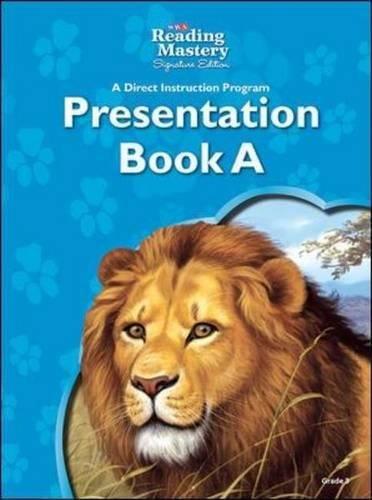 Book Reading Mastery Reading/Literature Strand Grade 3, Presentation Book A (READING MASTERY LEVEL VI) free