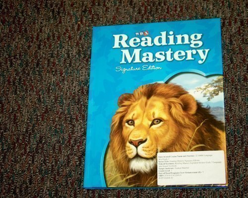 Book Reading Mastery Language Arts Strand Grade 3, Textbook free
