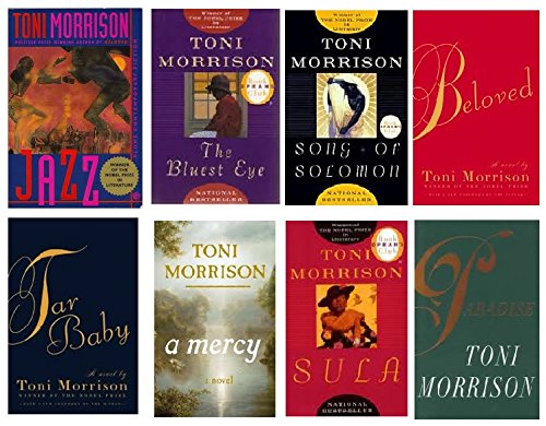 Book Toni Morrison's 8 Book Set: Jazz, The Bluest Eye,Song of Solomon, Beloved, Tar Baby, A Mercy, Sula, Paradise free