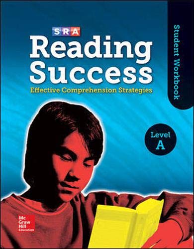 Book Reading Success Level A, Student Workbook (SRA READING SUCCESS) free