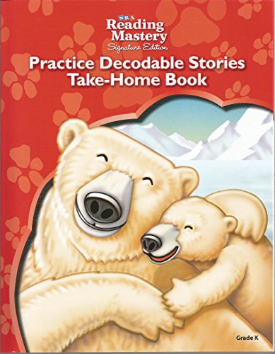 Book SRA Reading Mastery Practice Decodable Stories Take-Home Book Grade K free