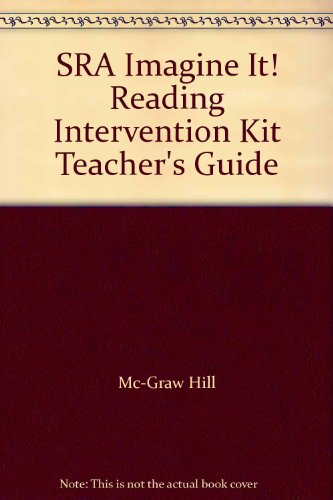 Book SRA Imagine It! Reading Intervention Kit Teacher's Guide free