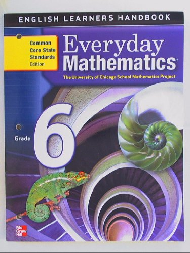 Book Everyday Mathematics, Grade 6, English Learner's Handbook free