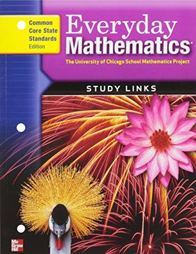 Book Everyday Mathematics, Grade 4, Consumable Study Links free