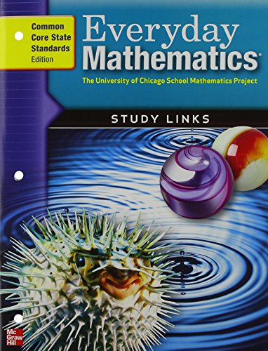 Book Everyday Mathematics, Grade 5, Consumable Study Links free