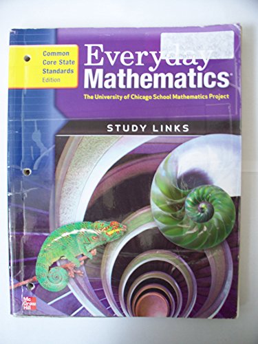 Book Everyday Mathematics, Grade 6, Consumable Study Links free