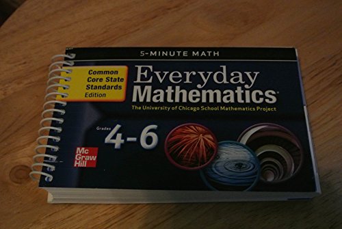 Book Everyday Mathematics, Grades 4-6, 5 Minute Math® free