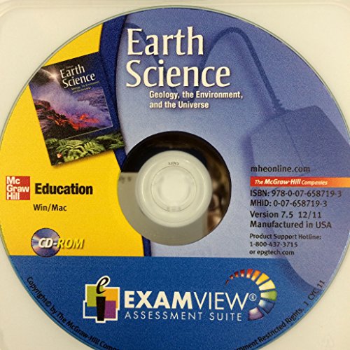 Book Examview Assessment Suite: Earth Science: Geology, the Environment and the Universe free