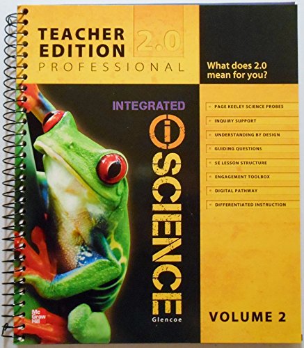 Book Integrated iScience Glencoe Teacher Edition Professional 2.0 (Volume 2) free