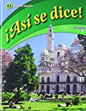 Book ¡Asi se dice! Level 3, Student Edition (SPANISH) (Spanish Edition) free