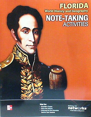 Book Florida World History and Geography Note-Taking Activities free