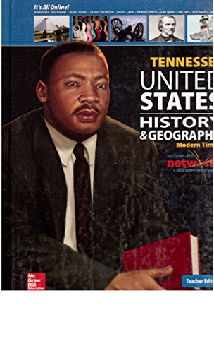 Book Tennessee United States History & Geography Modern Times Teacher Edition free