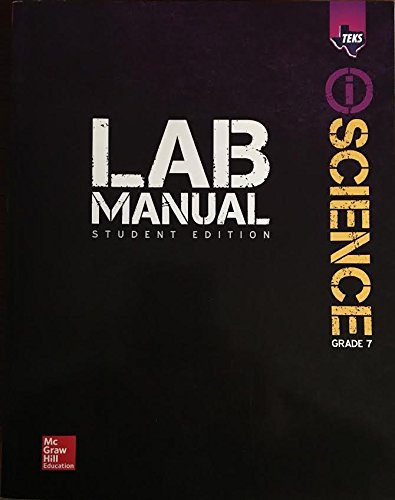 Book TEKS iScience Grade 7 Lab Manual - Student Edition free