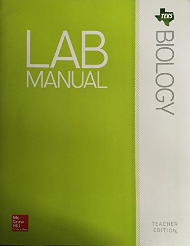 Book TEKS Biology Lab Manual - Teacher Edition free