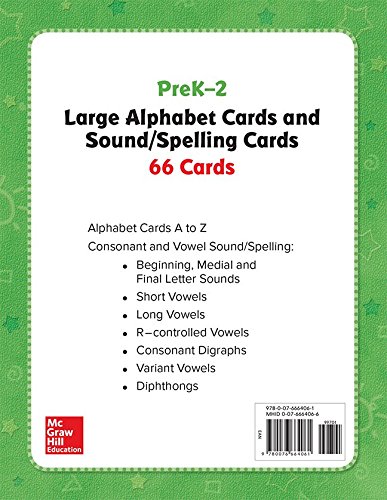 Book World of Wonders Grades K - 2 Large Alphabet Cards (ELEMENTARY CORE READING) free