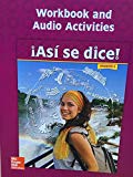 Book Asi se dice! Level 4, Workbook and Audio Activities (SPANISH) free