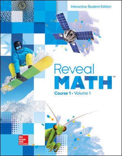 Book Reveal Math, Course 1, Interactive Student Edition, Volume 1 (MATH APPLIC & CONN CRSE) free