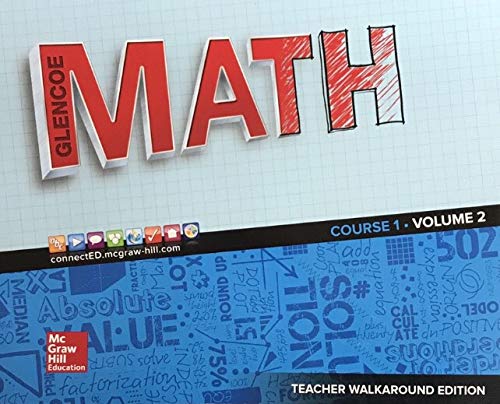 Book Glencoe Math 2016, Course 1 Teacher Edition, (Volume 2) ISBN-10: 0076679675 ISBN-13: 9780076679676 free
