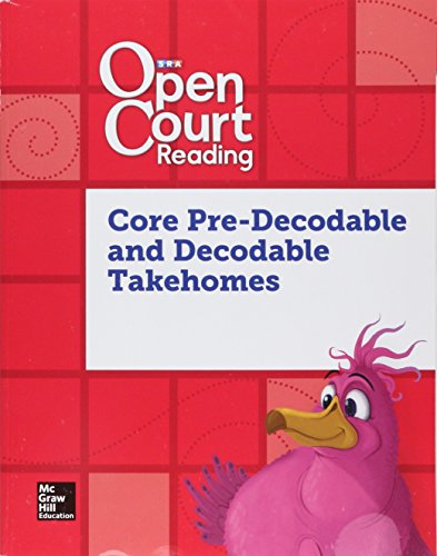 Book Open Court Reading, Core PreDecodable and Decodable 4-color Takehome, Grade K (IMAGINE IT) free