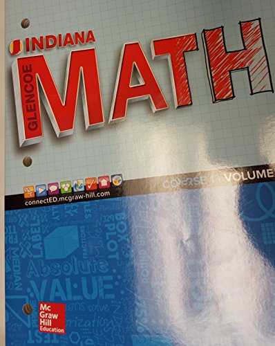 Book indiana glencoe math course 1 volume 1 free