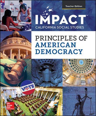 Book IMPACT: Principles of American Democracy, California, Teacher Edition free
