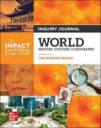 Book IMPACT CALIFORNIA INQUIRY JOURNAL WORLD HISTORY, CULTURE AND GEOGRAPHY free