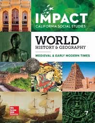 Book McGraw Hill Impact World HIstory and Geography Medieval and Early Times Grade 7 Teacher Edition free