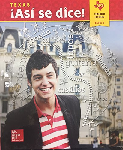 Book Asi se dice! Texas Teacher Edition Level 2 free