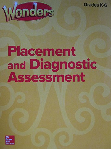 Book Wonders Placement and Diagnostic Assessment, Grades K-6 (ELEMENTARY CORE READING) free