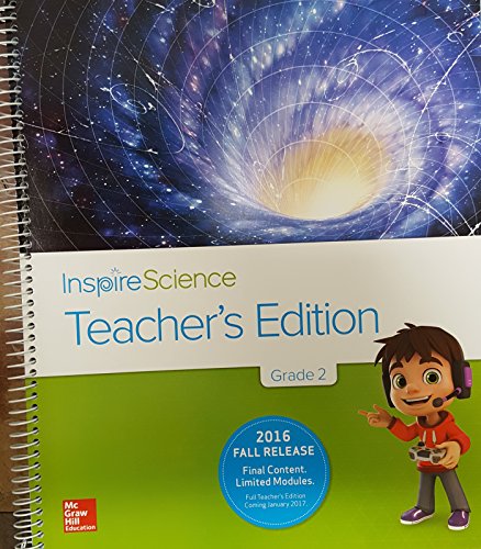 Book Inspire Science, Teacher's Edition, Grade 2, 9780076780082, 0076780082, 2017 free