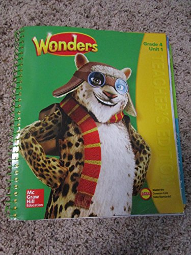 Book Wonders: Grade 4 Unit 1 Teacher's Guide free