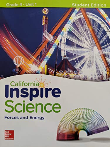 Book California Inspire Science Grade 4 Unit 1 Forces and Energy Student Edition free