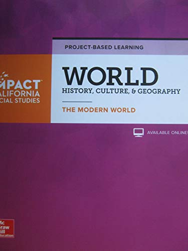 Book World History, Culture, & Geography The Modern World California Project_Based Learning free