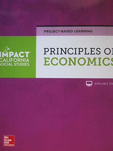 Book Principles of Economics Project-Based Learning California free