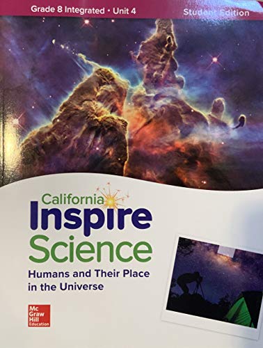 Book California Inspire Science Humans and Their Place in the Universe Grade 8 Unit 4 free