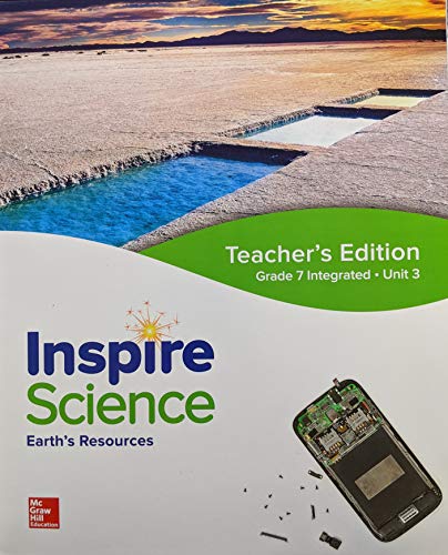 Book Inspire Science: Integrated Grade 7 Teacher Edition Unit 3, c. 2020, 9780076874804, 007687480X free