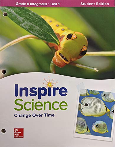 Book Inspire Science: Integrated G8 Write-In Student Edition Unit 1, c. 2020, 9780076874897, 0076874893 free