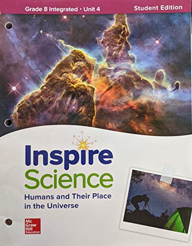 Book Inspire Science: Integrated Grade 8 Write-In Student Edition Unit 4, c. 2020, 9780076875320, 0076875326 free