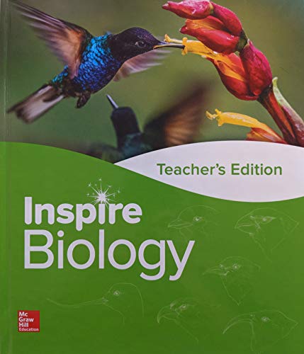 Book Inspire Science: Biology, G9-12 Teacher Edition, Pub Year 2020, 9780076884346, 0076884341 free