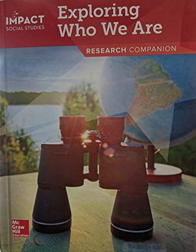 Book IMPACT Social Studies, Exploring Who We Are, Grade 2, Research Companion, c. 2020, 9780076928736, 007692873X free