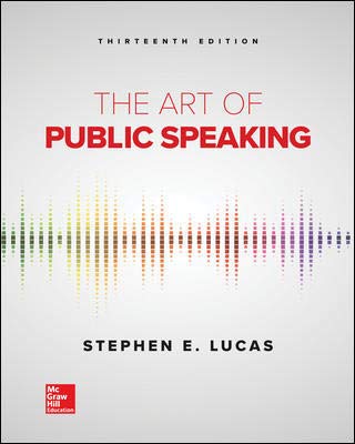 Book The Art of Public Speaking, 13th Edition free