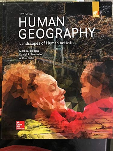Book Human Geography 13th Landscapes of Human Activities AP Edition free