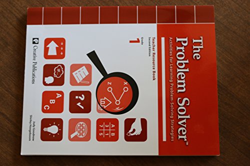 Book The Problem Solver Teacher Resource Book Second Edition Grade 1 Activities Problem Solving Strategies w/ disc free