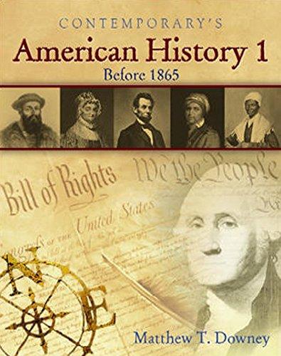 Book American History 1 (Before 1865), Softcover Student Text Only (American History II) free